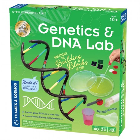 【英國T&K】越玩越聰明STEAM寶盒：德國製造 新版基礎遺傳學 基因和DNA