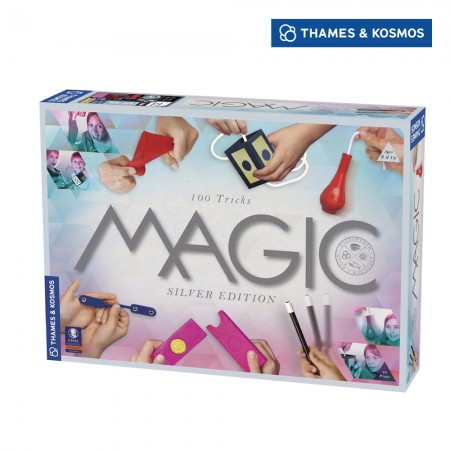 【英國T&K】錯覺或科學STEAM寶盒：銀色魔法風雲會：讓人驚呆的100個魔術