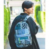 日本KIU 286-228 Zakka拼布風 防水每日後背包
