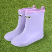 日本 MARBLE LINE B87662PA 粉紫色 兒童雨鞋