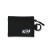 日本KIU 283900 黑色 防水卡包/零錢包 戶外活動必備~快速取物透明窗, D型環