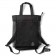 日本 KiU 112900 黑色 側背後背2用大容量托特包: 一包變兩包, 內袋可抽出變防水購物袋