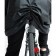 日本KIU 203270 夜光裂紋-黑 機車/自行車雨衣斗篷 附收納袋(男女適用)