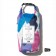日本KIU 163197 塗鴉 標準成人空氣感有袖斗篷雨衣 騎車露營必備 附收納袋(男女適用)