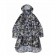 日本KIU 163256 觀葉植物園 標準成人空氣感有袖斗篷雨衣 騎車露營必備 附收納袋(男女適用)