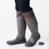 日本KIU 185912 咖啡色 二代可折疊百搭雨鞋/文青風氣質雨靴 附收納袋(男女適用)-3L