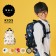 日本Wpc. W058 餅乾世界(海軍藍) 兒童後背包-M 輕便背包 防潑水 (wkg01m)