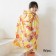 日本WPC 克拉拉花朵L 空氣感兒童雨衣/防水外套 附收納袋(120-140cm)