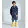 日本WPC 太空探險M 空氣感兒童雨衣/防水外套 附收納袋(95-120cm)